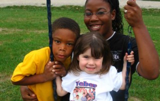 Shambrishia with kids